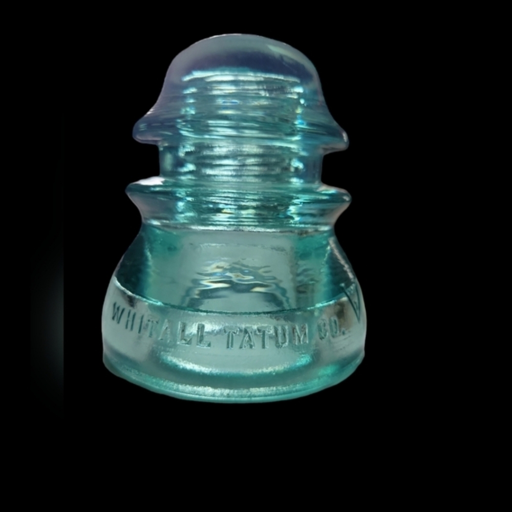 Whitall Tatum Co. Glass Insulator purchase all 3 for extra discount